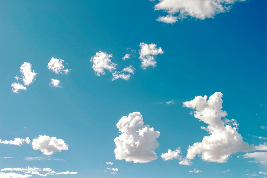 Clean air versus polluted air gradient visualization